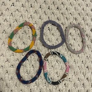 Beaded bracelets